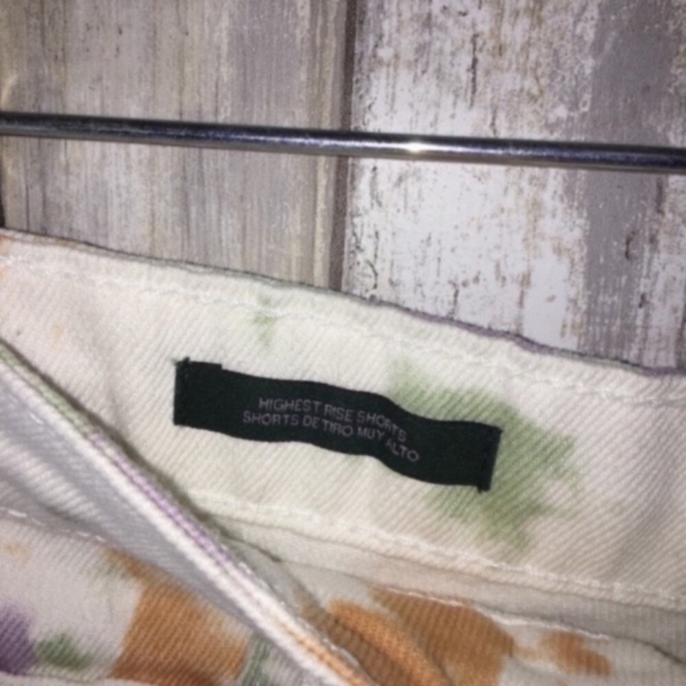 Wild Fable Highest Rise Button Front White Shorts - Picture 6 of 9